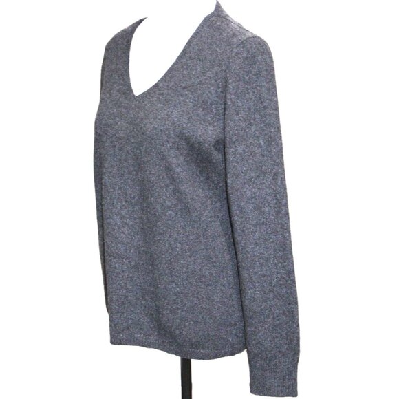Cashmere Brand Womens Sweater V Neck Uber Soft L/S Slim Size Large - Picture 4 of 6